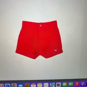 Hammies corduroy shorts- red- size 26